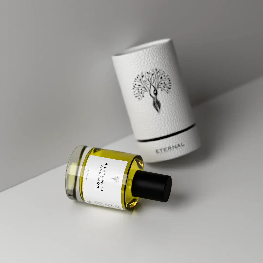 A date with cinnamon perfume oil bottle picture