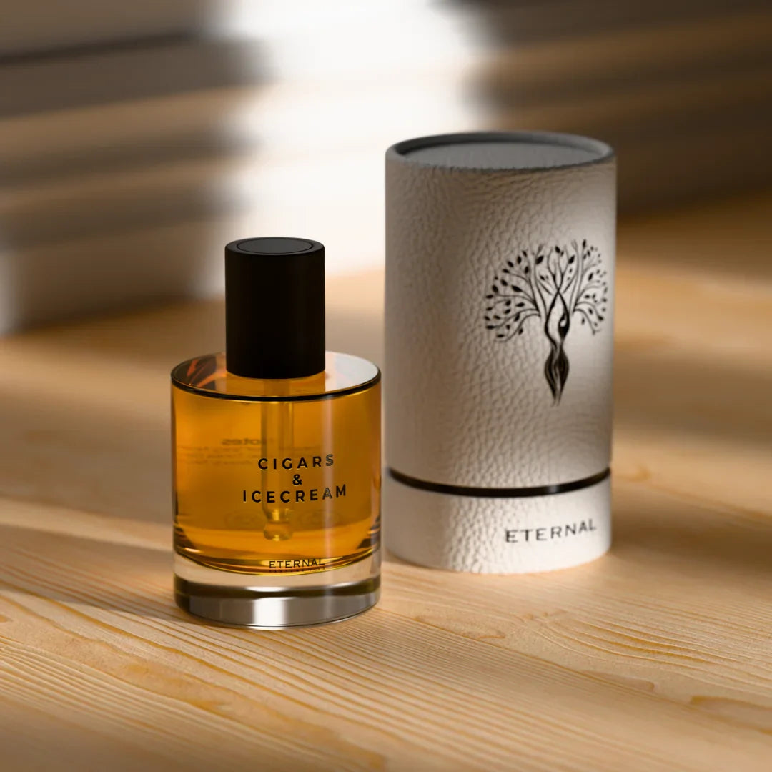 Cigars & Icecream perfume bottle picture