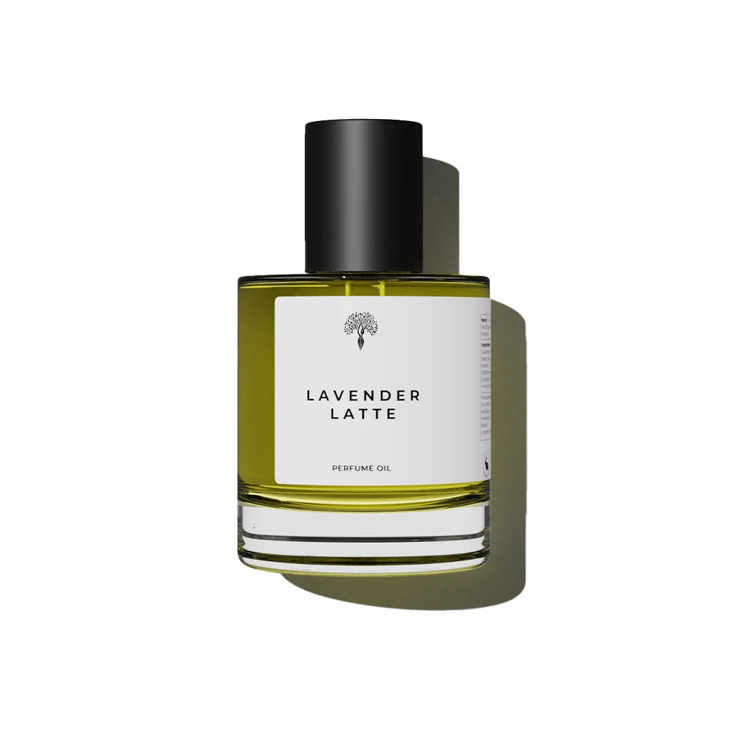 Lavender Latte perfume bottle 