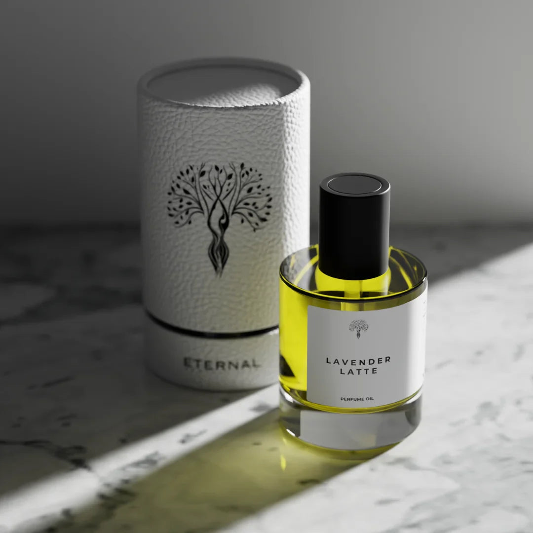 Lavender Latte perfume bottle picture